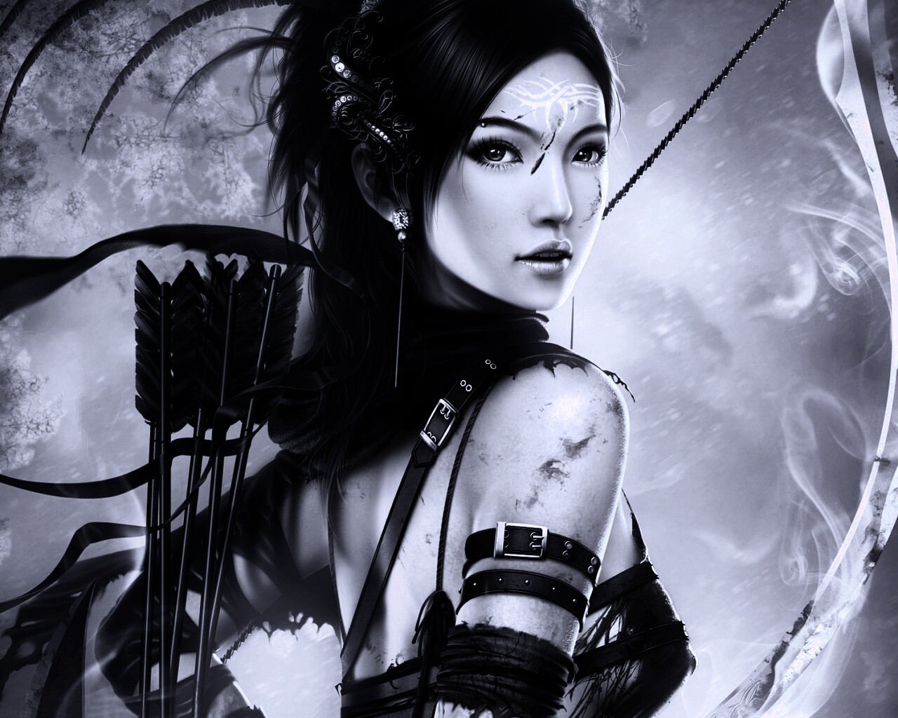 Лучница обои