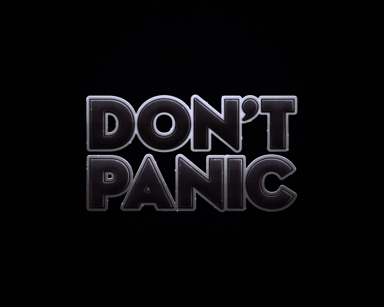 Не паникуй обои