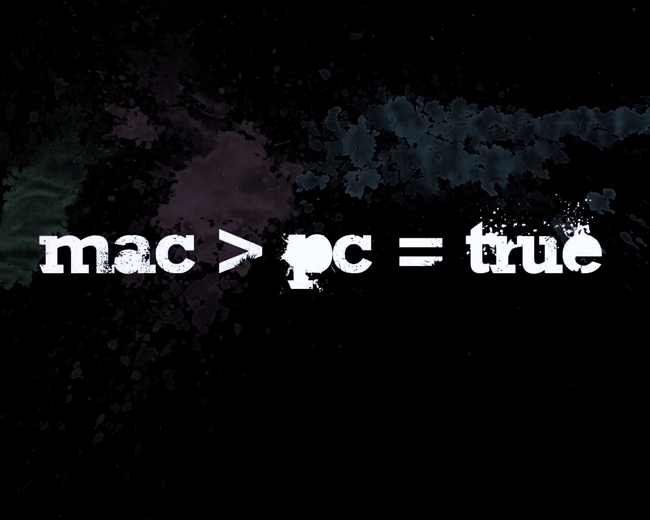 Mac лучше Pc обои