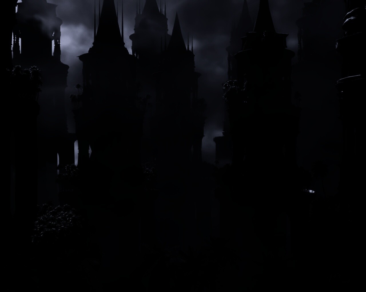 Заброшенные башни обои