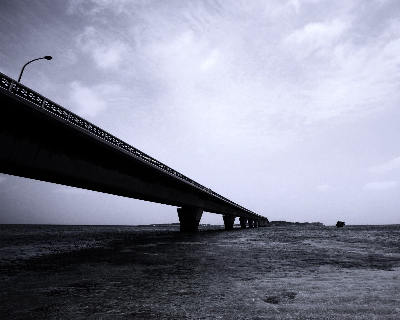 Мост до острова обои