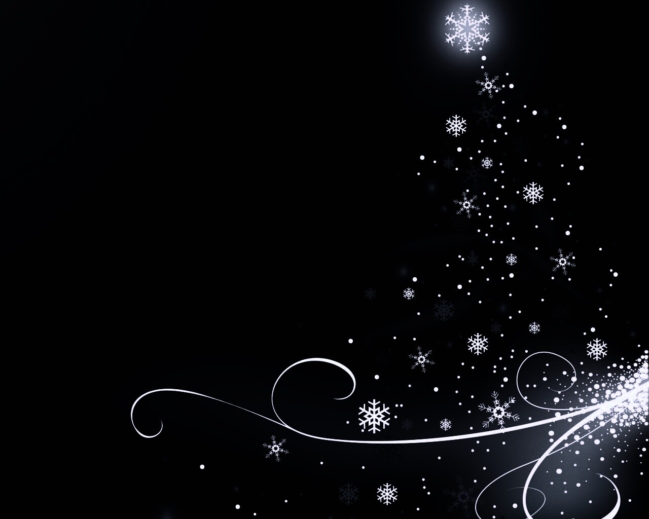 Волшебная елка обои