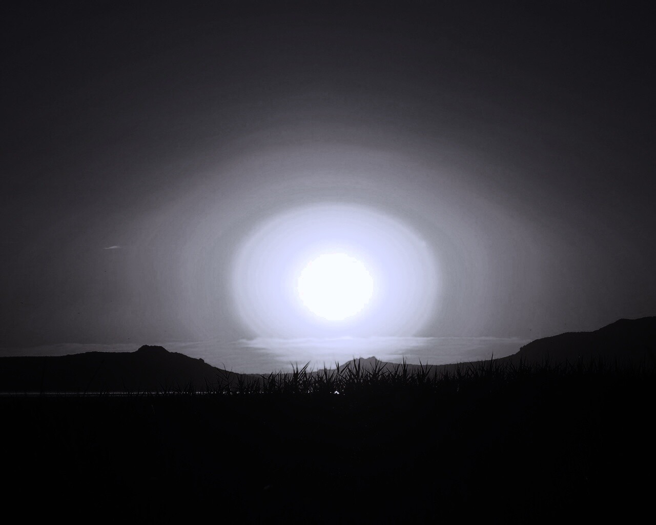 Сельский закат обои