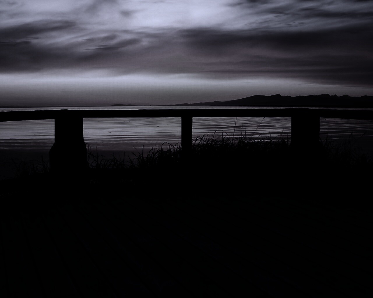 Терасса на море обои