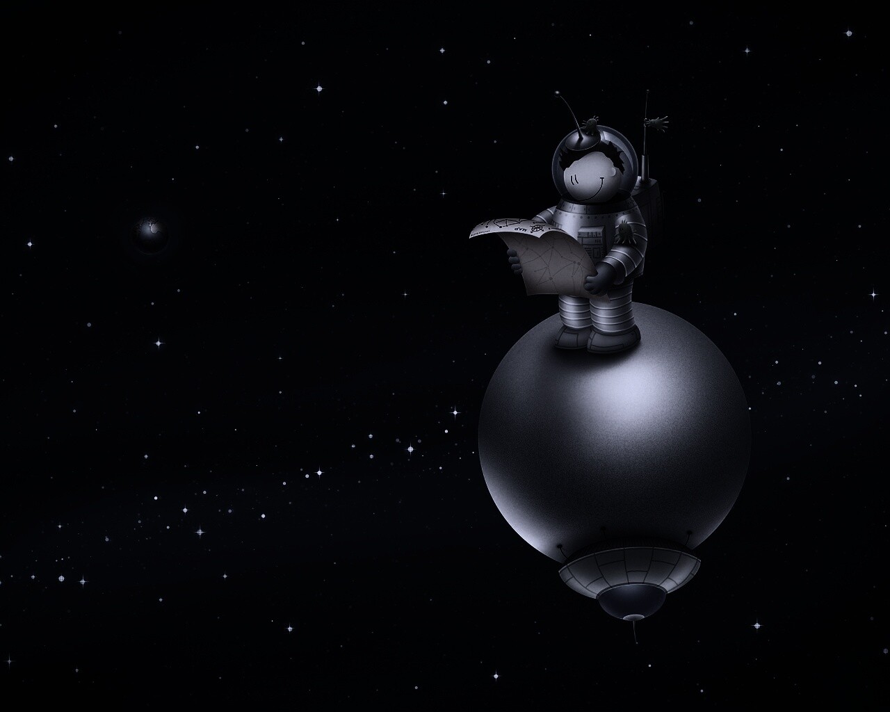 На маленькой планете обои