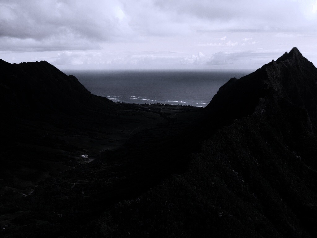 Горный хребет обои