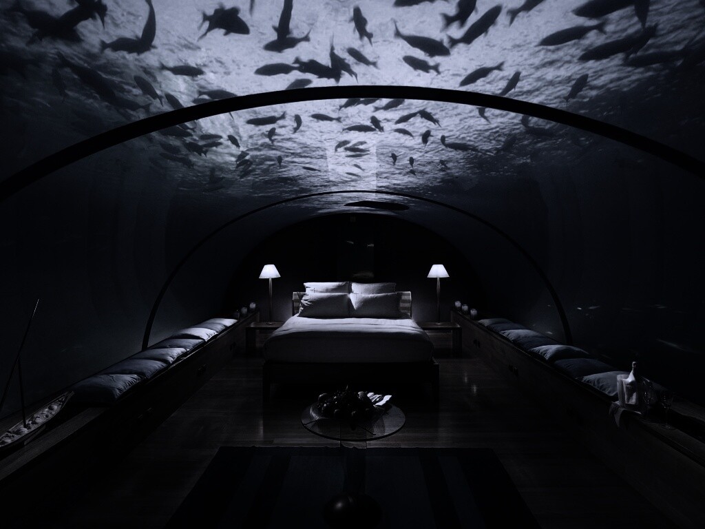 Подводные аппартаменты обои