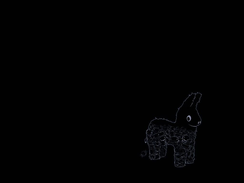 Кофеты прячутся в пинате обои