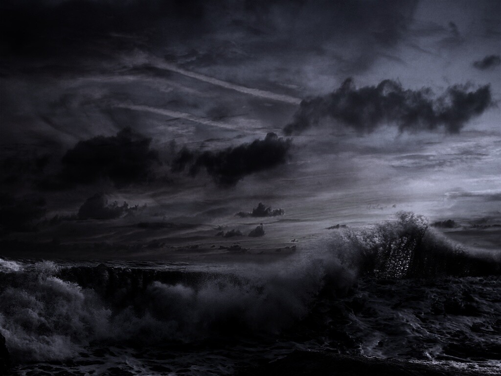 Бушующее море обои