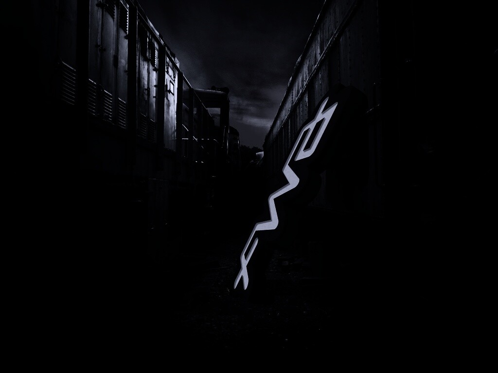 Упавшая вывеска обои