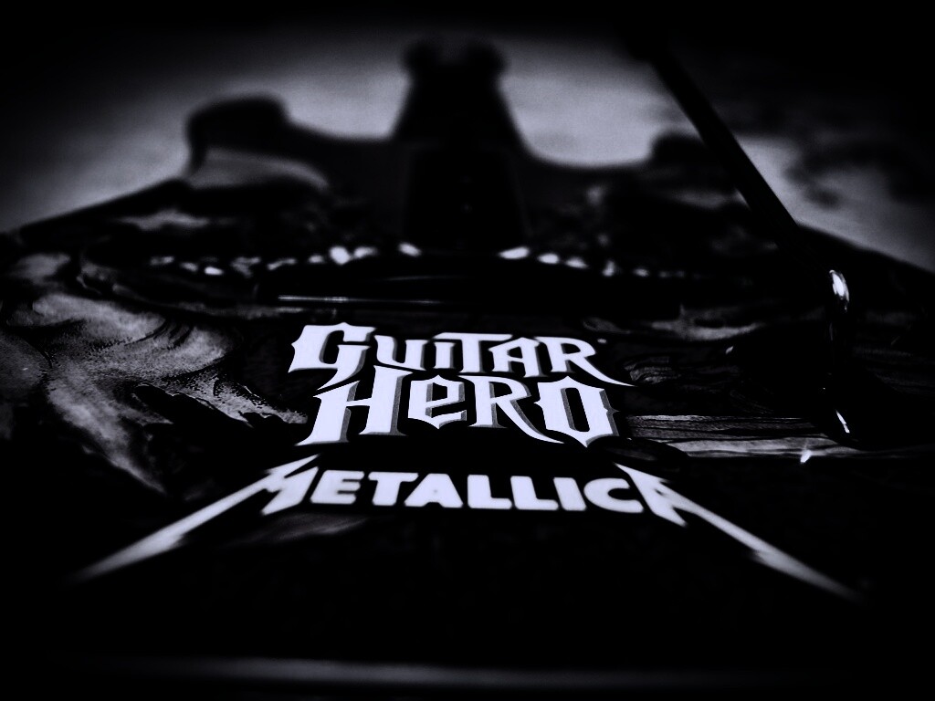 Контролер для Guitar Hero с Металликой обои