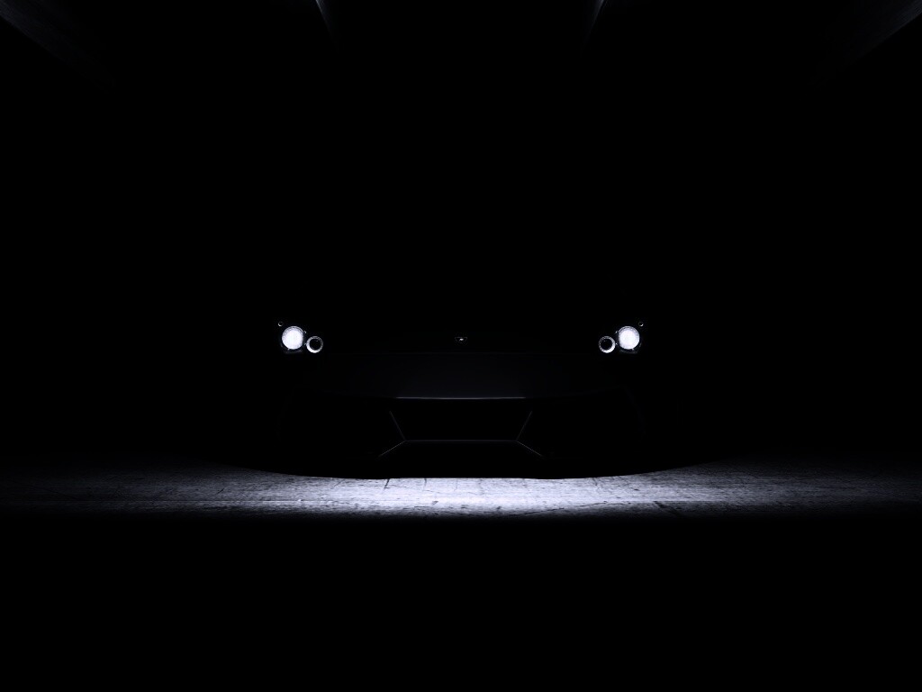 Ламборджини во тьме обои