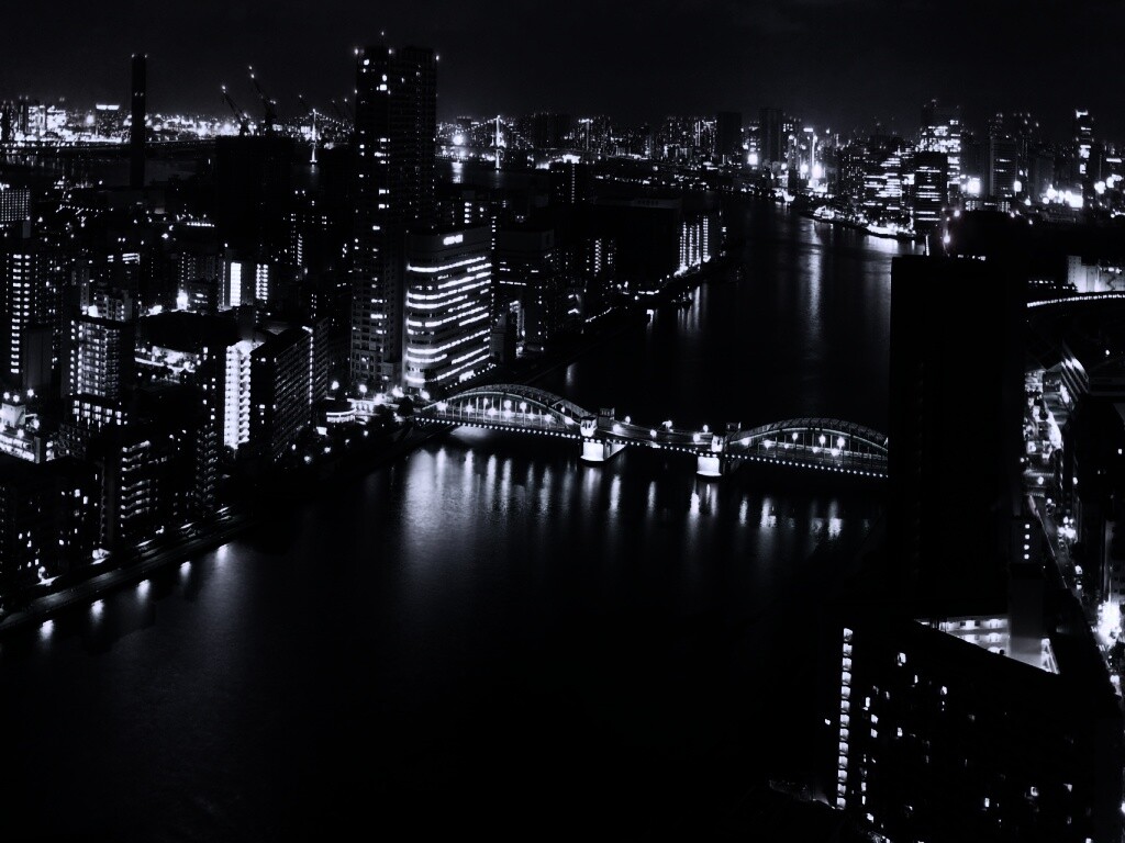 Панорама Токио обои