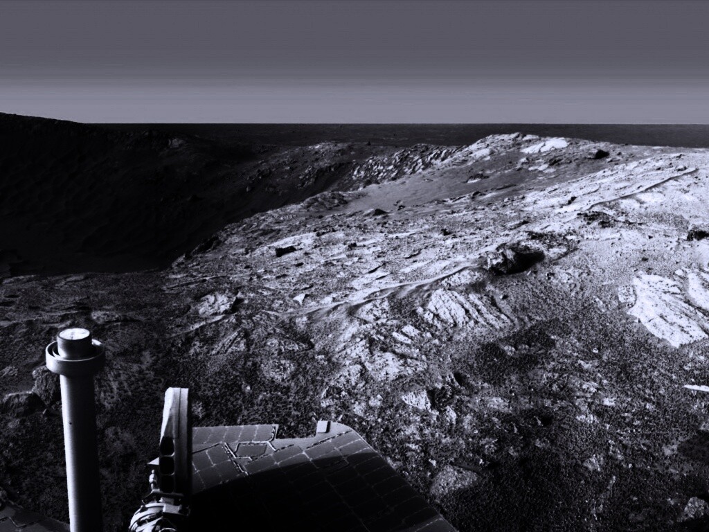 Снимок с марсохода обои