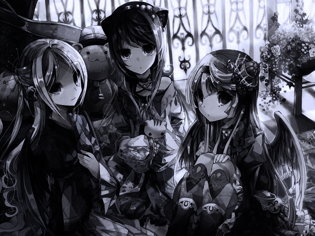 Три лоли обои