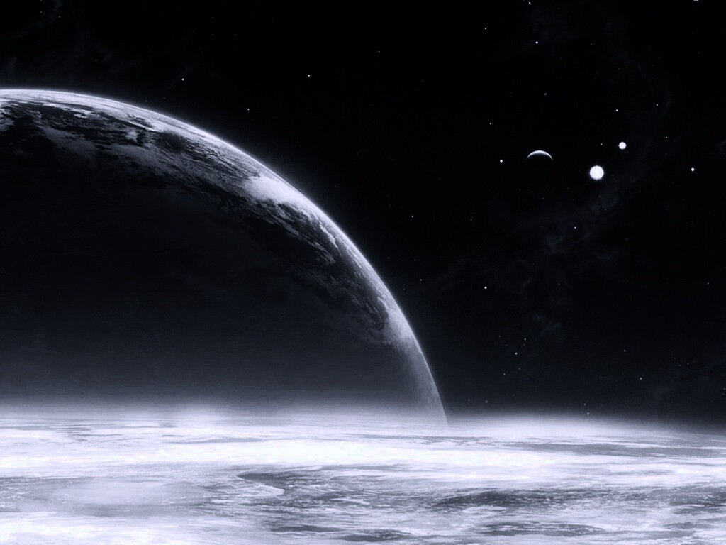 Планета за горизонтом обои