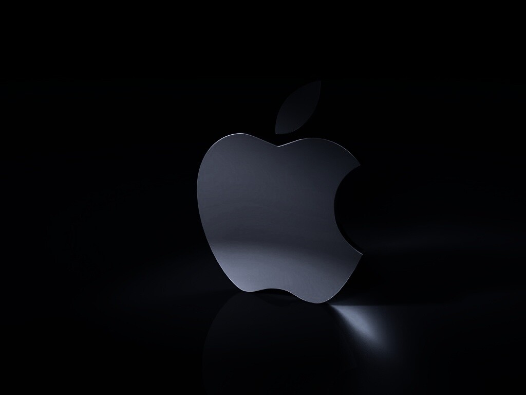 3D логотип Apple обои