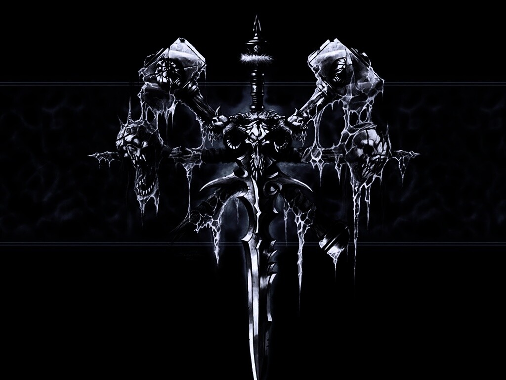 Логотип WarCraft Frothen Throne обои