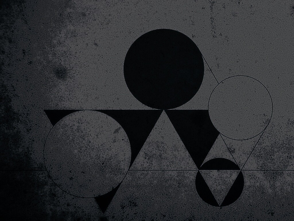 Структура из геометрических фигур обои