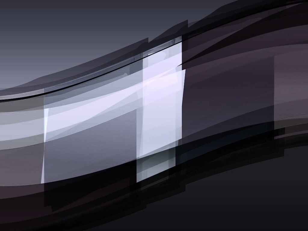 Волна из прозрасных цветных пластин обои