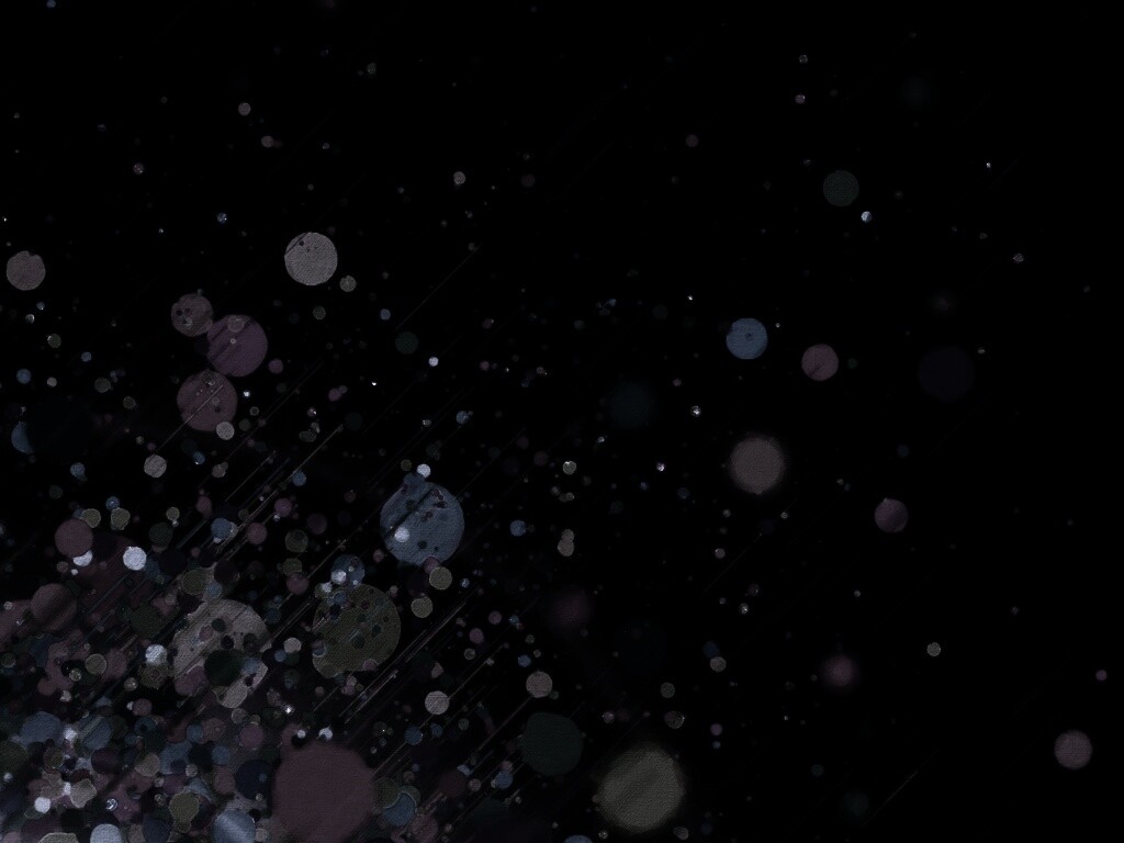 Полёт разноцветных кругов обои