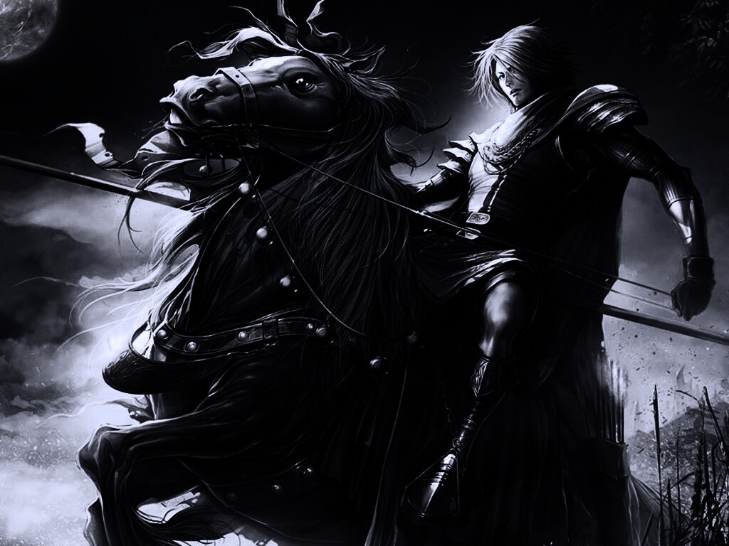 Рыцарь с копьем обои