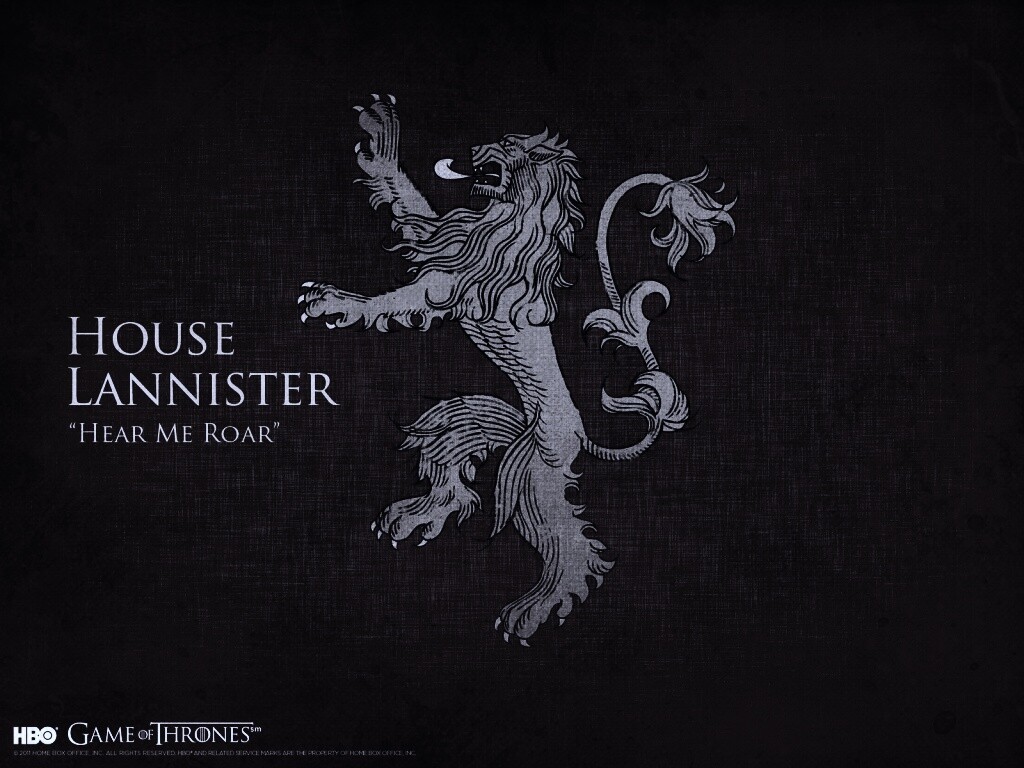 Герб дома Ланнистеров обои