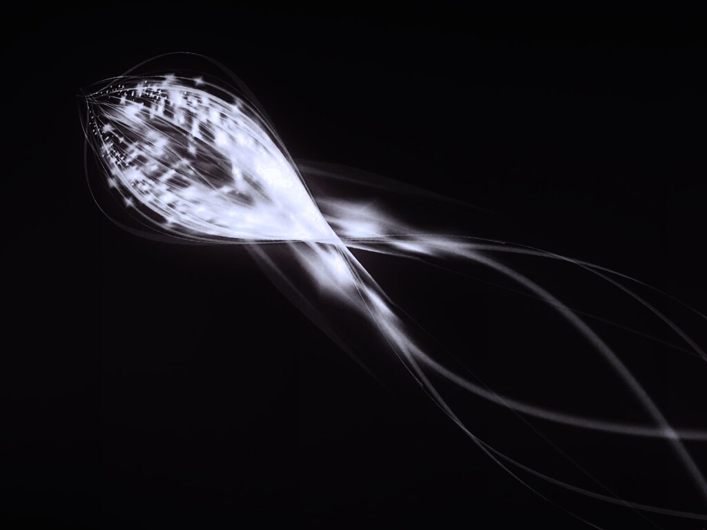 Сгусток красных линий обои