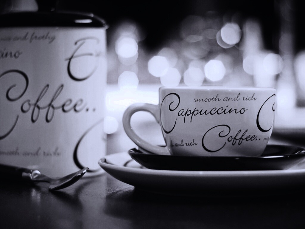Чашечка капучино обои