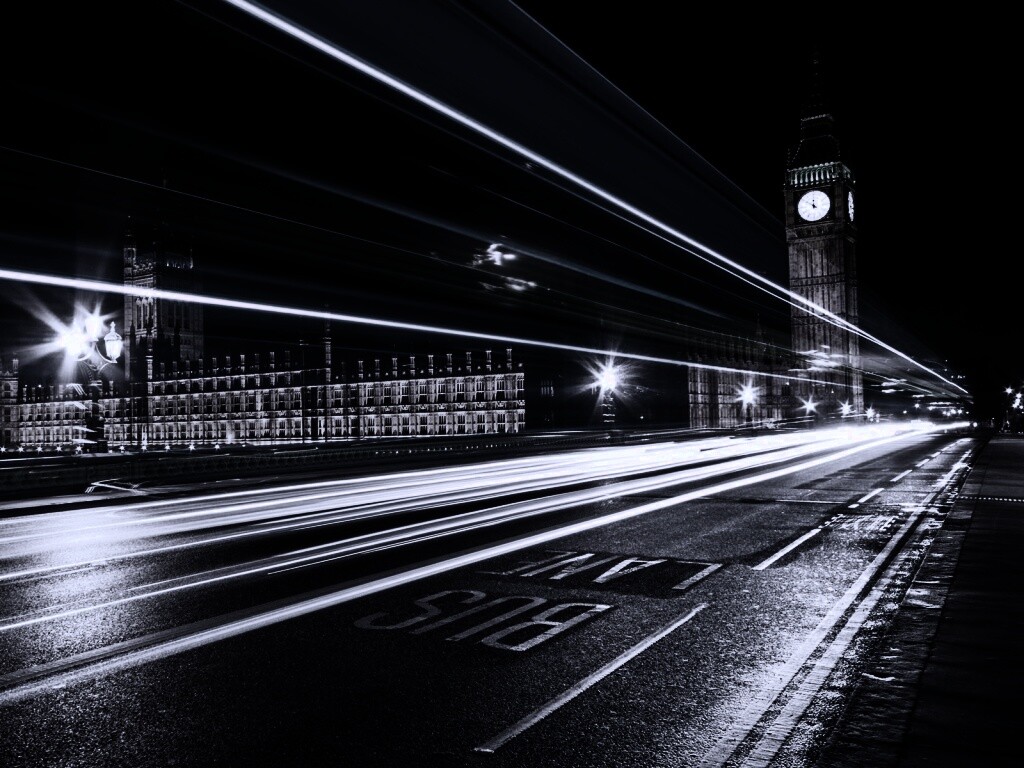 Ночной лондон обои