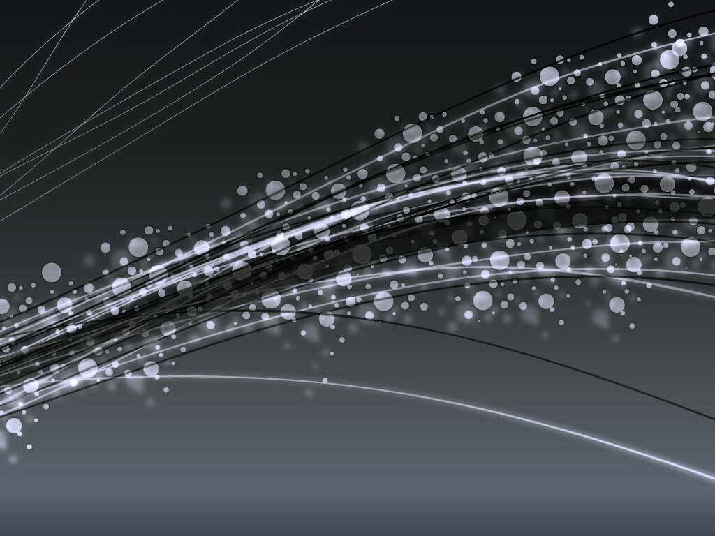 Пучок световых линий обои