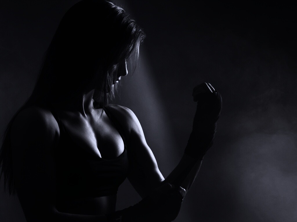 Спортивная девушка обои