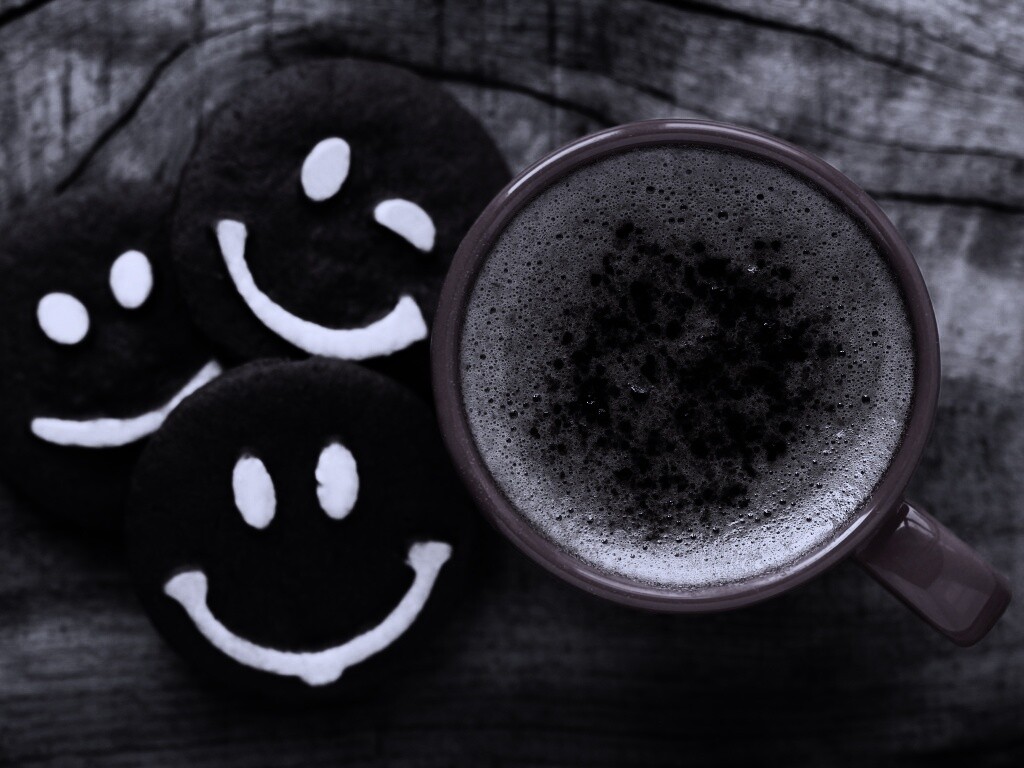 Кофе с печеньками обои