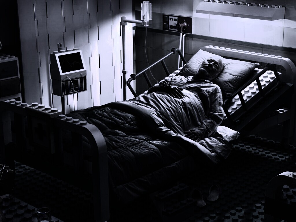 Лего больница обои