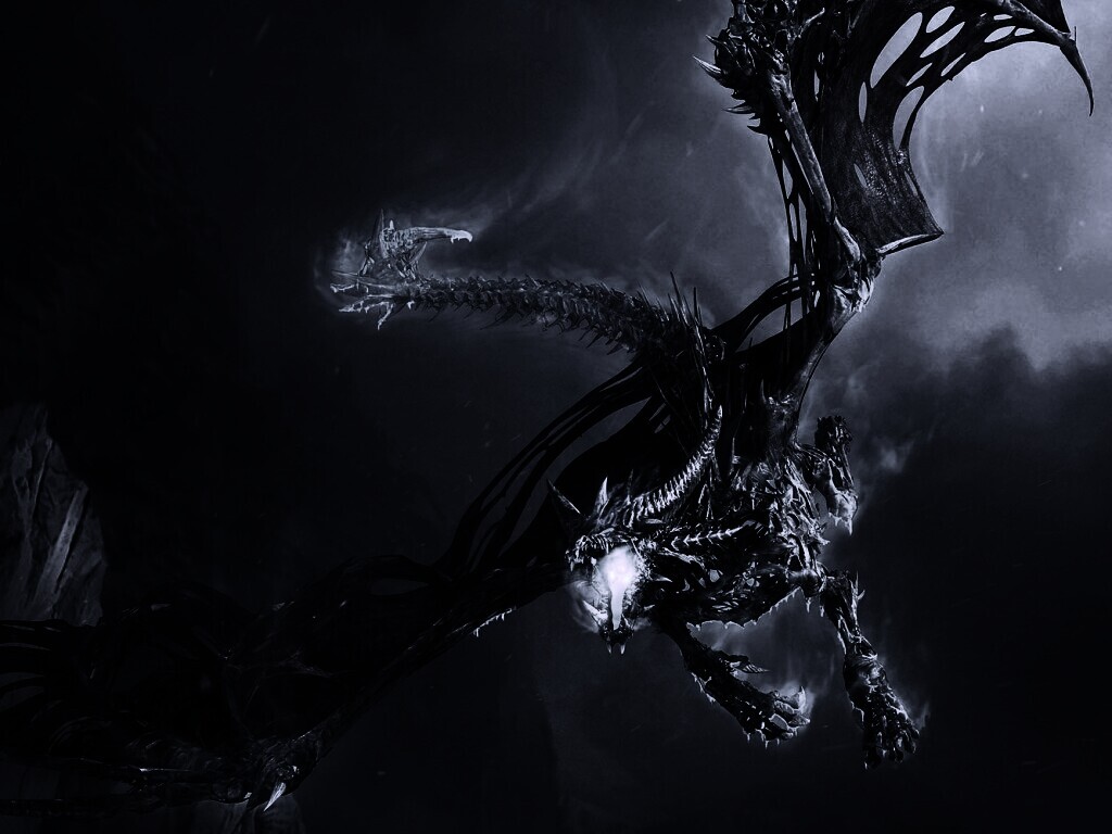 Ледяной дракон обои