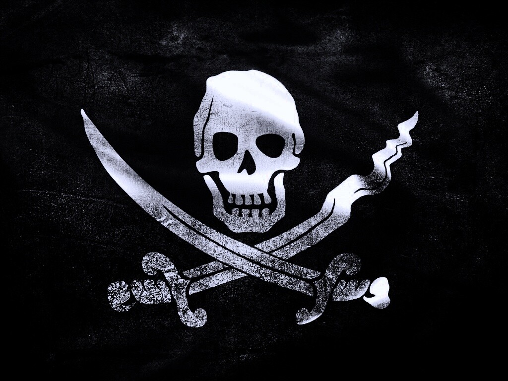Пиратский флаг обои