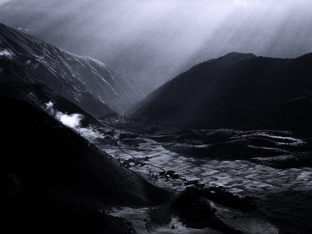 Горная долина обои