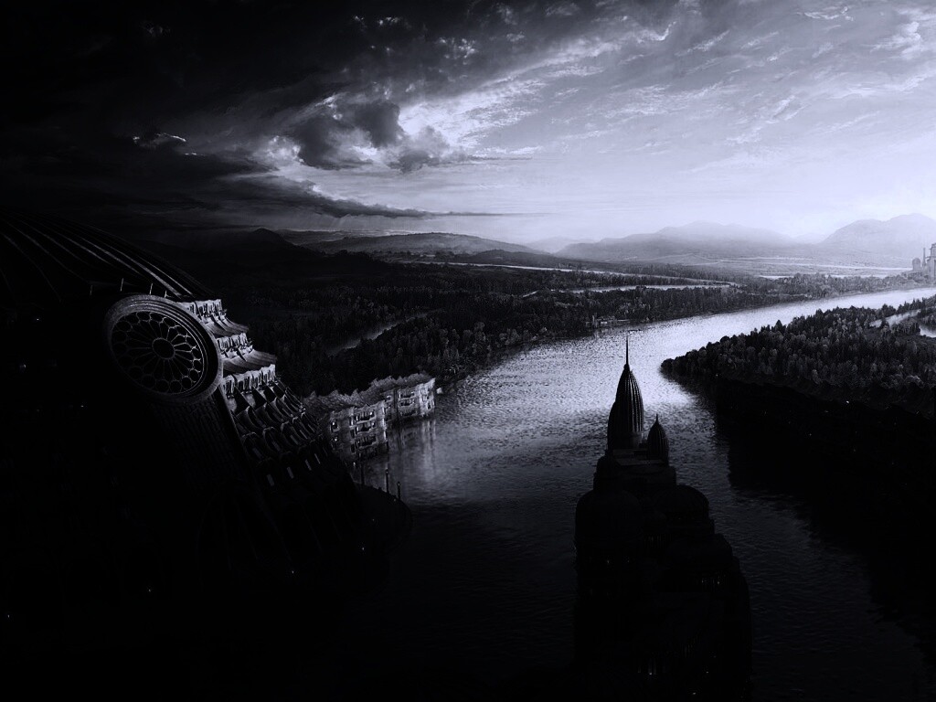 Древний город обои