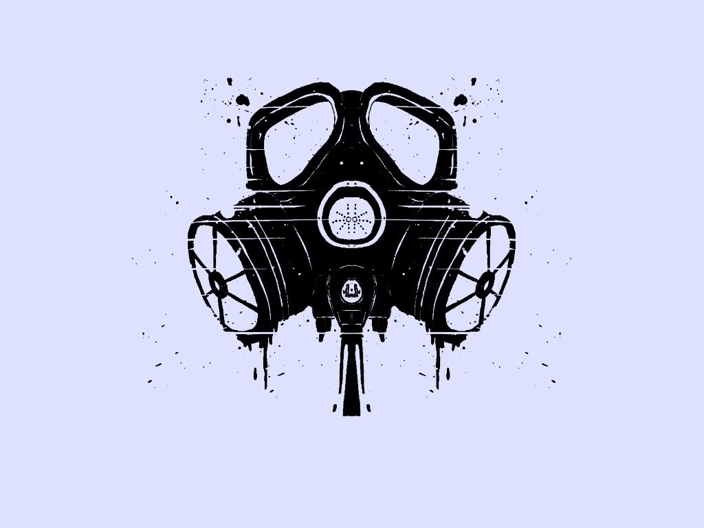 Противогаз обои
