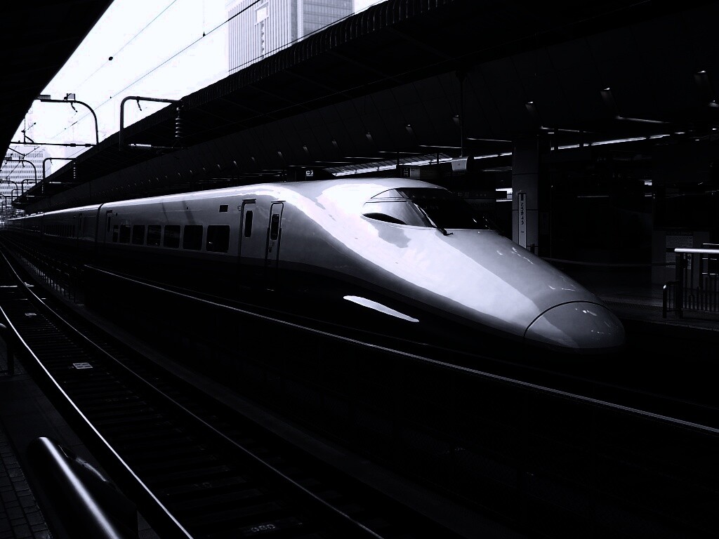 Модель скоростного поезда обои