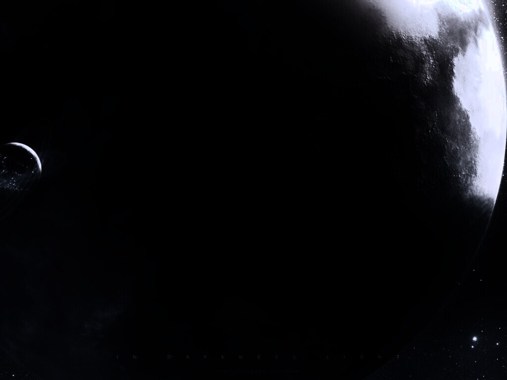 В темном свете обои