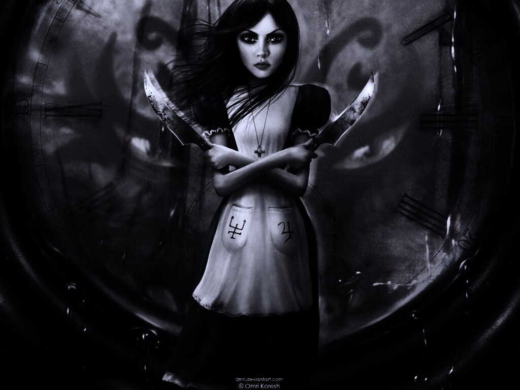 Алиса гроза страны чудес обои