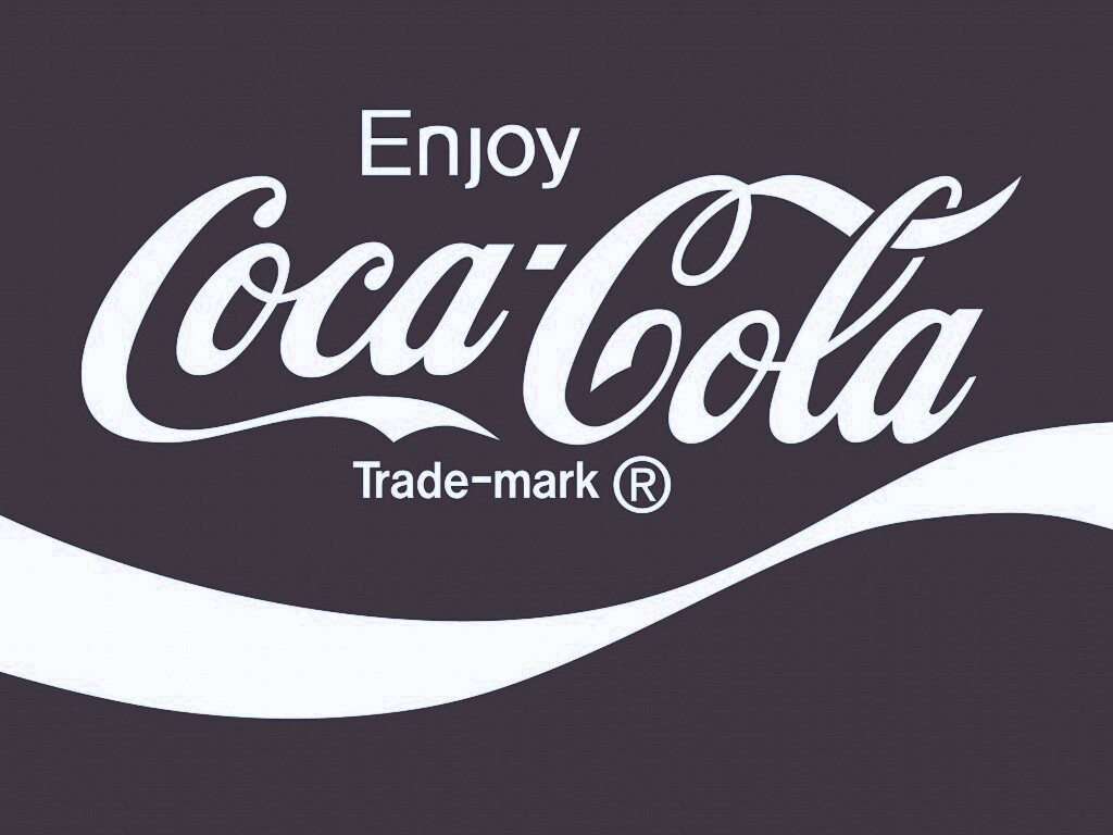 Оригинальный логотип Coca-Cola обои