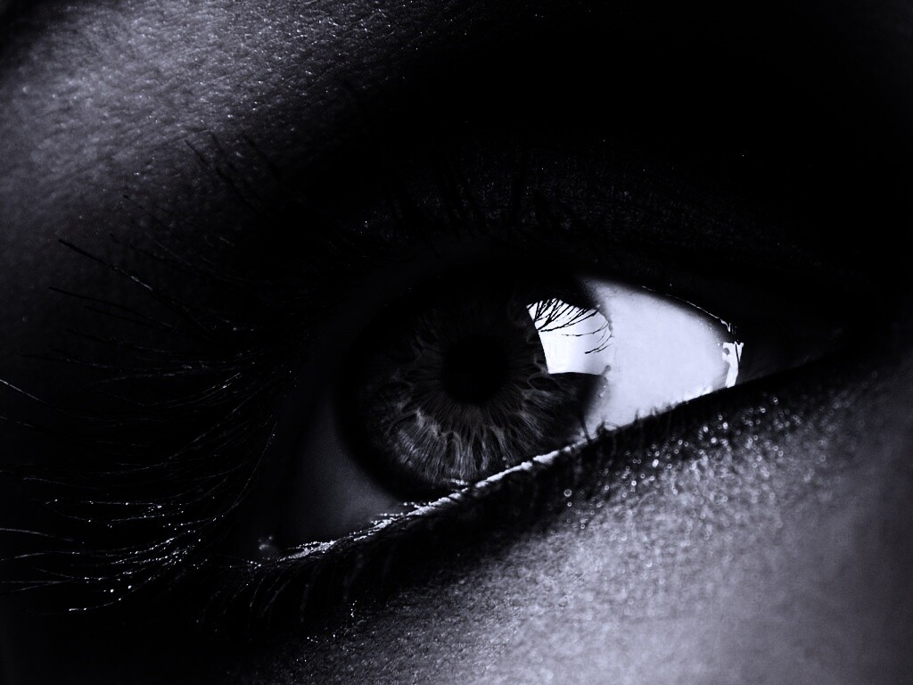 Оранжевый глаз обои