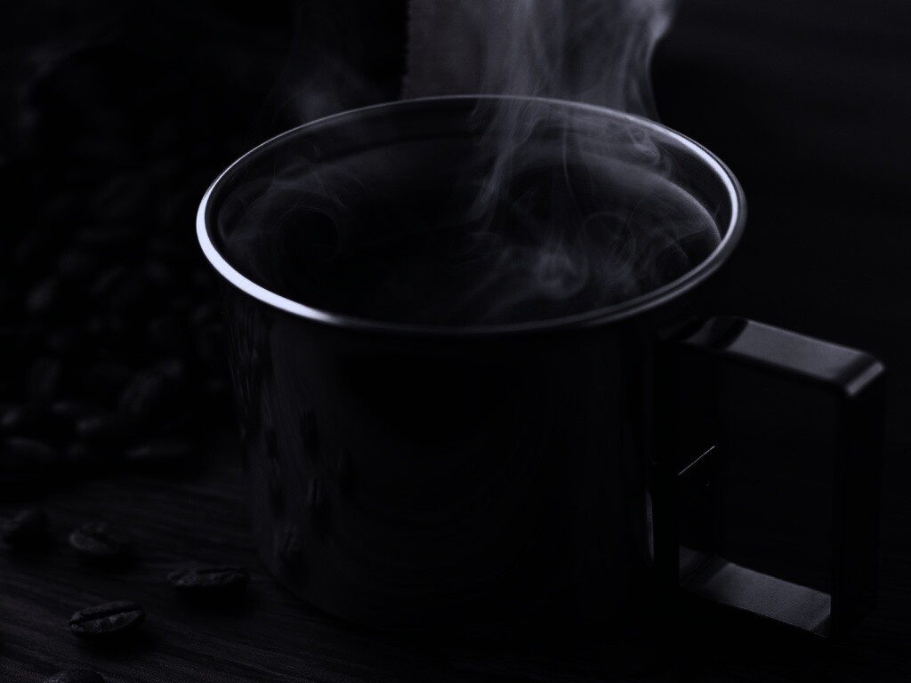 Чашка свежесваренного кофе обои