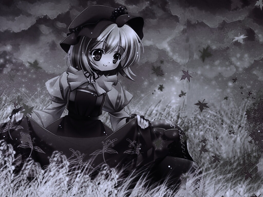 Девочка в поле обои