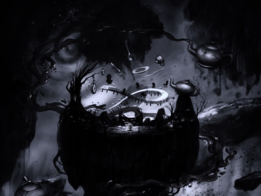 Алиса в стране чудес обои