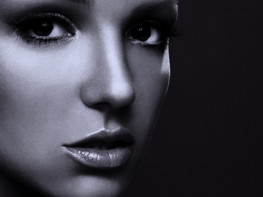 Лицо Бритни обои