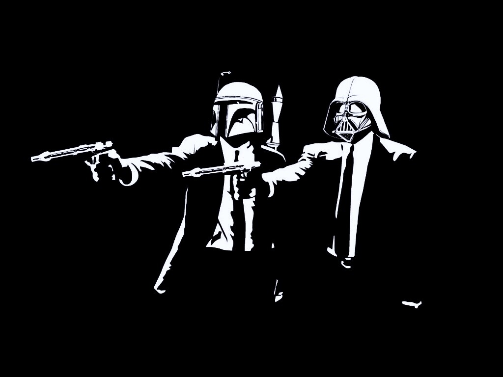 Pulp Fiction в стиле Star Wars обои