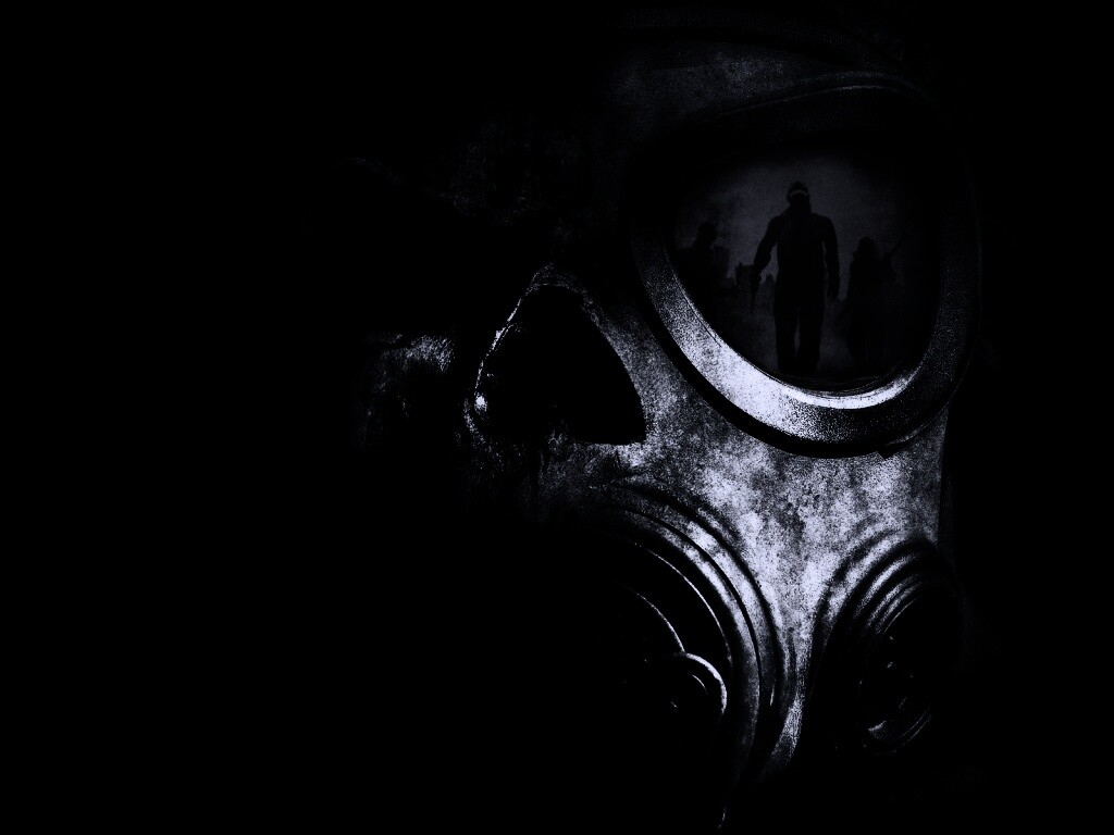 Зловещая маска обои